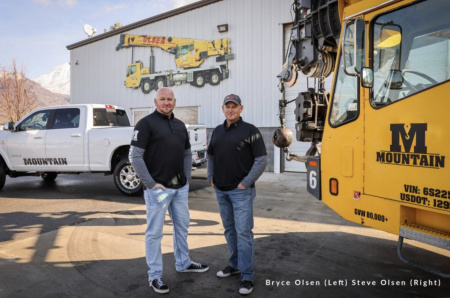 Mountain crane expands with acquisition of Olsen Crane & Rigging - анонс