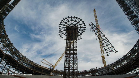Sarens working on world’s largest man-made sphere - анонс