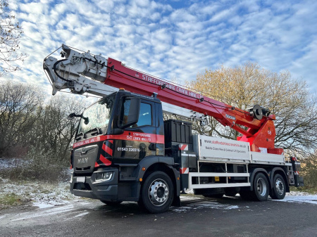 Brand new Böcker for Staffordshire Crane Hire Ltd - анонс