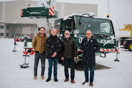 New Liebherr mobile crane for Ullrich Krane - анонс